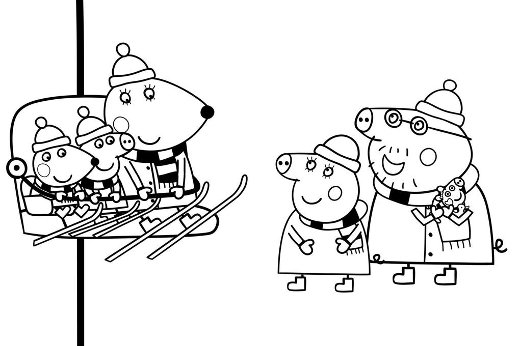 Weitere Ansicht: Peppa Wutz Ausmalbilder: Mein Weihnachtsmalbuch