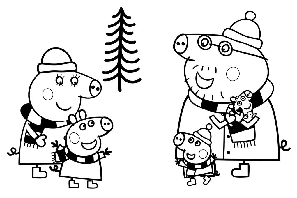 Weitere Ansicht: Peppa Wutz Ausmalbilder: Mein Weihnachtsmalbuch