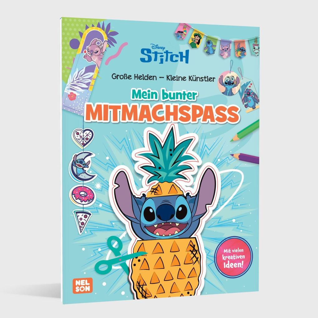 Weitere Ansicht: Disney Kreative Beschäftigung: Stitch: Mein bunter Mitmachspaß