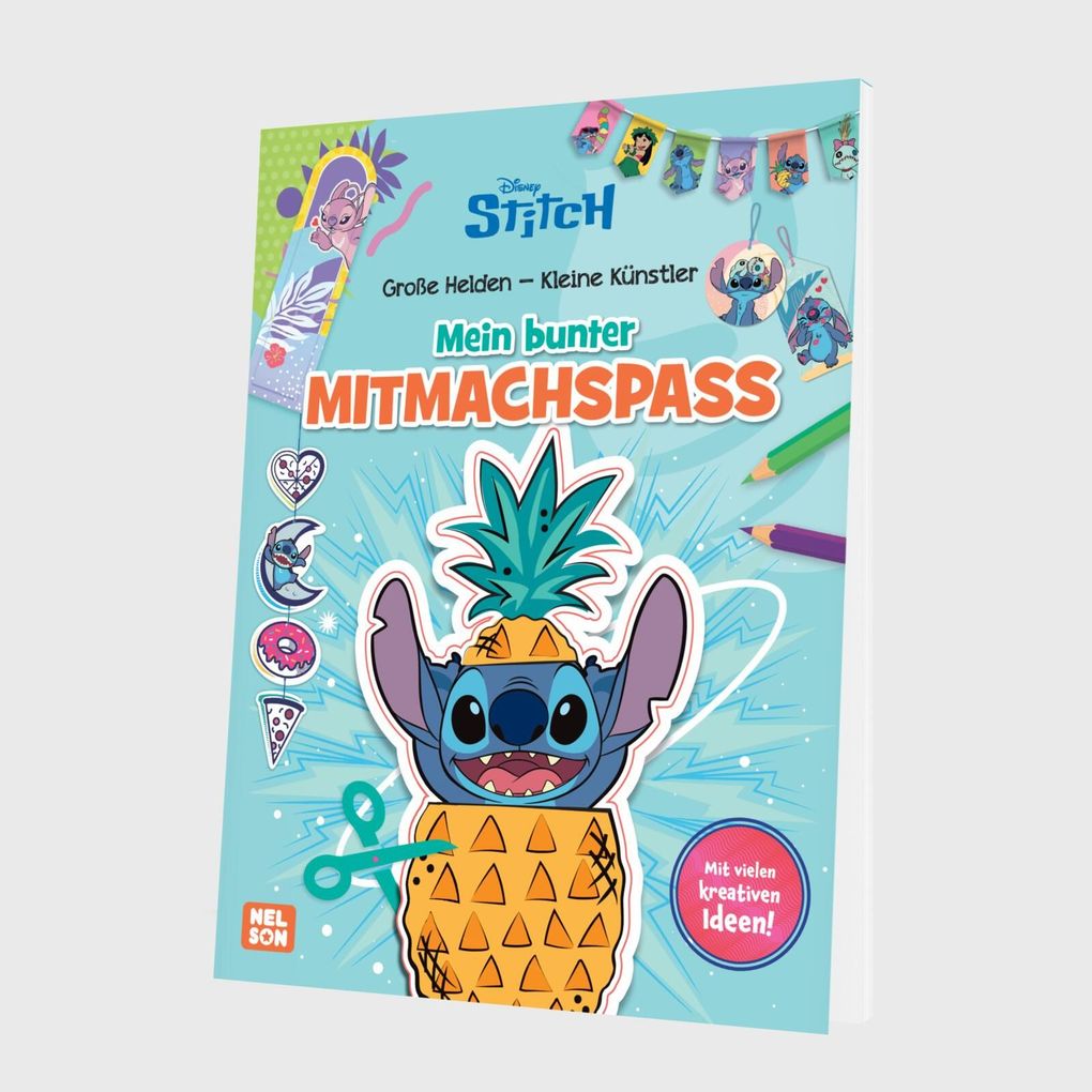 Weitere Ansicht: Disney Kreative Beschäftigung: Stitch: Mein bunter Mitmachspaß