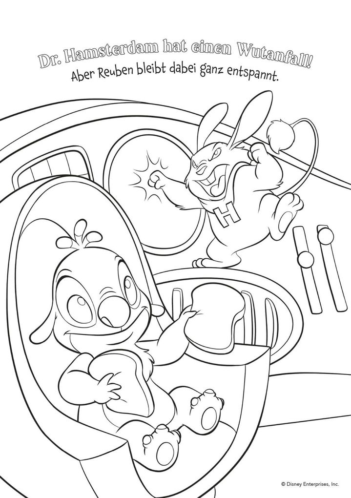 Weitere Ansicht: Disney Kreative Beschäftigung: Stitch: Lustige Abenteuer zum Ausmalen