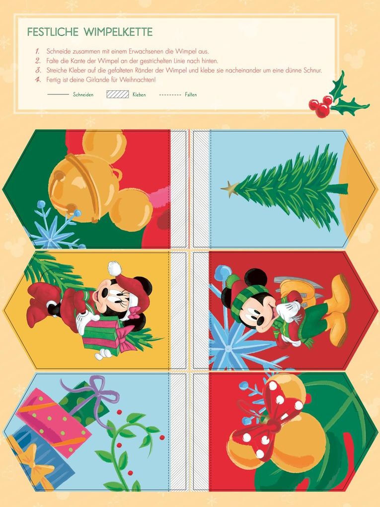 Weitere Ansicht: Disney Kreative Beschäftigung: Mein weihnachtlicher Mitmachspaß