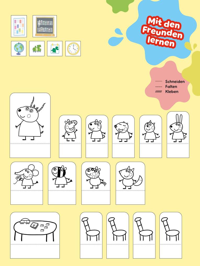 Weitere Ansicht: Peppa Wutz Ausmalbilder: Meine POP-UP Welt
