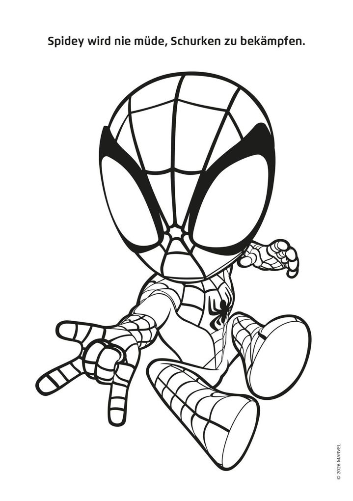 Weitere Ansicht: Spidey und seine Super-Freunde: Megacooler Malspaß