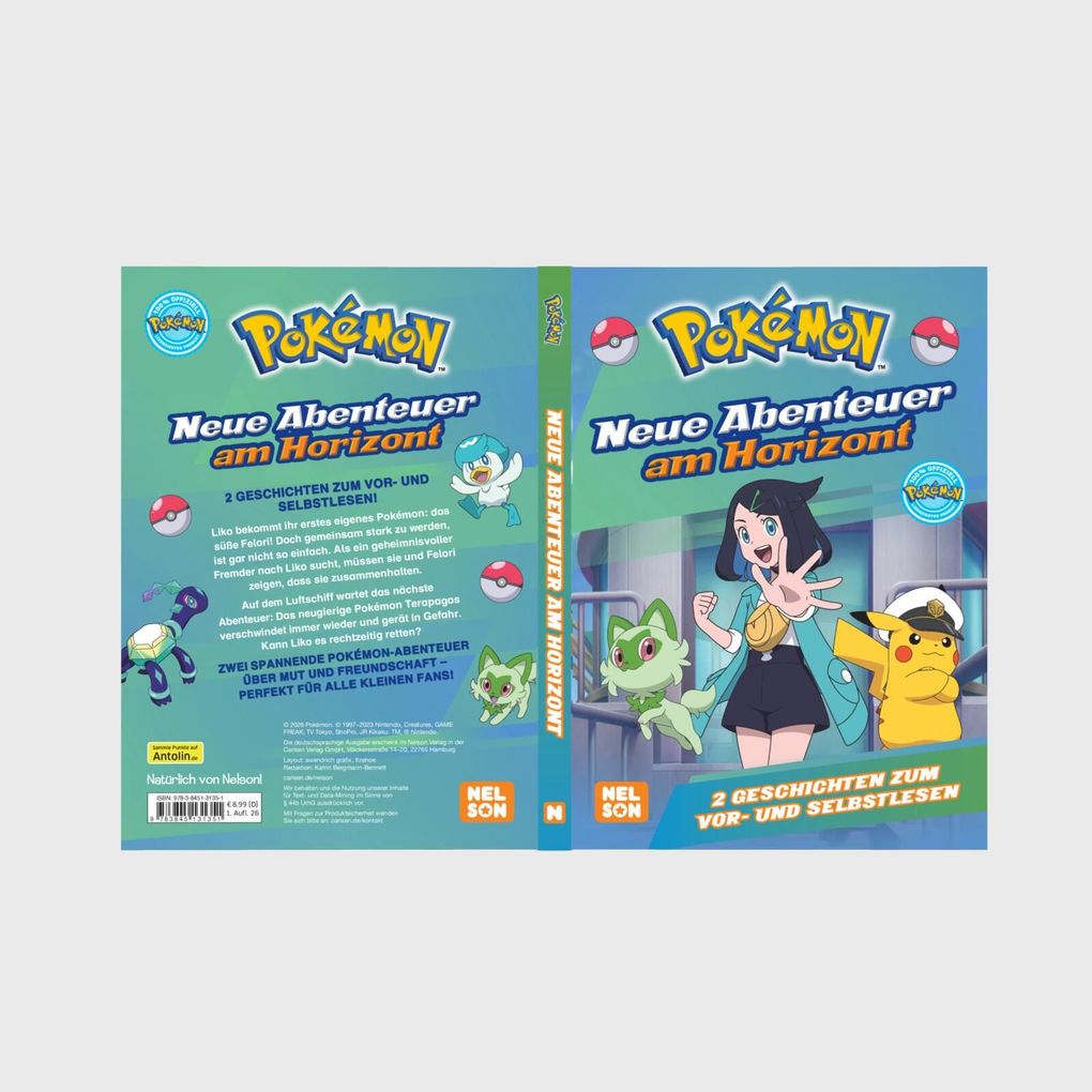 Weitere Ansicht: Pokémon Lesebuch: Neue Abenteuer am Horizont
