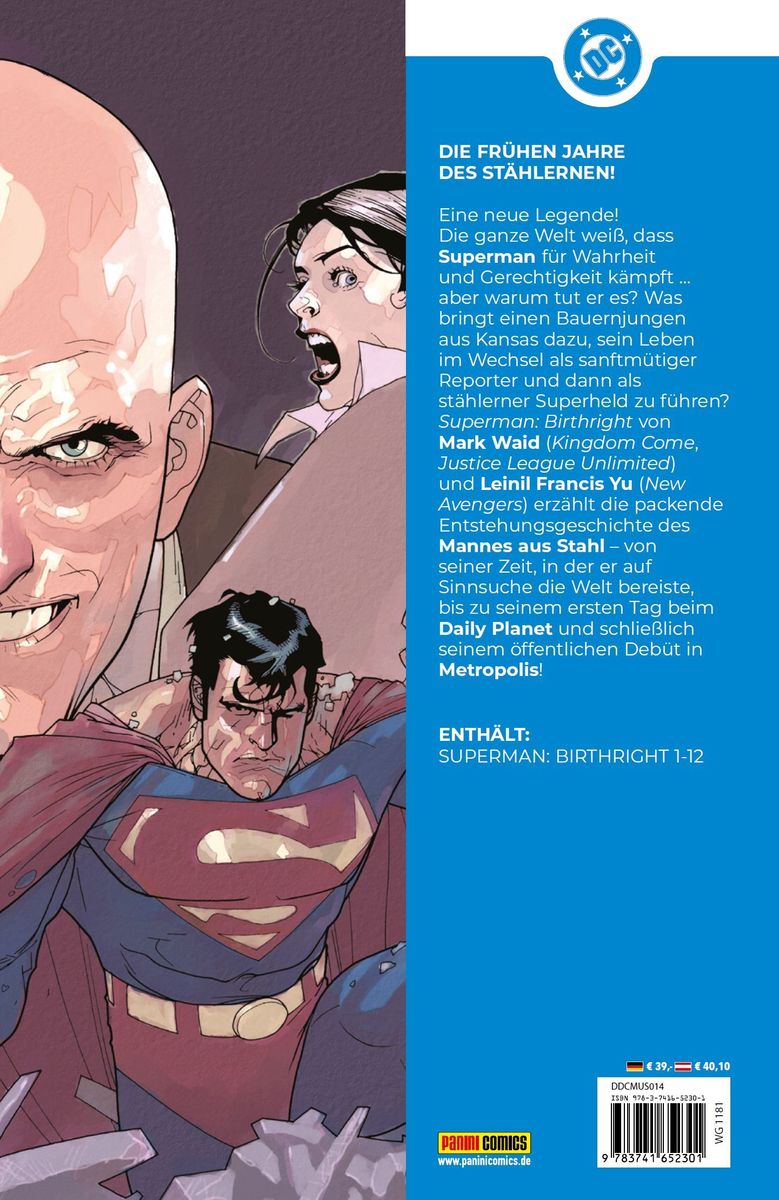Weitere Ansicht: DC Must-Have: Superman: Birthright | Mark Waid, Leinil Francis Yu