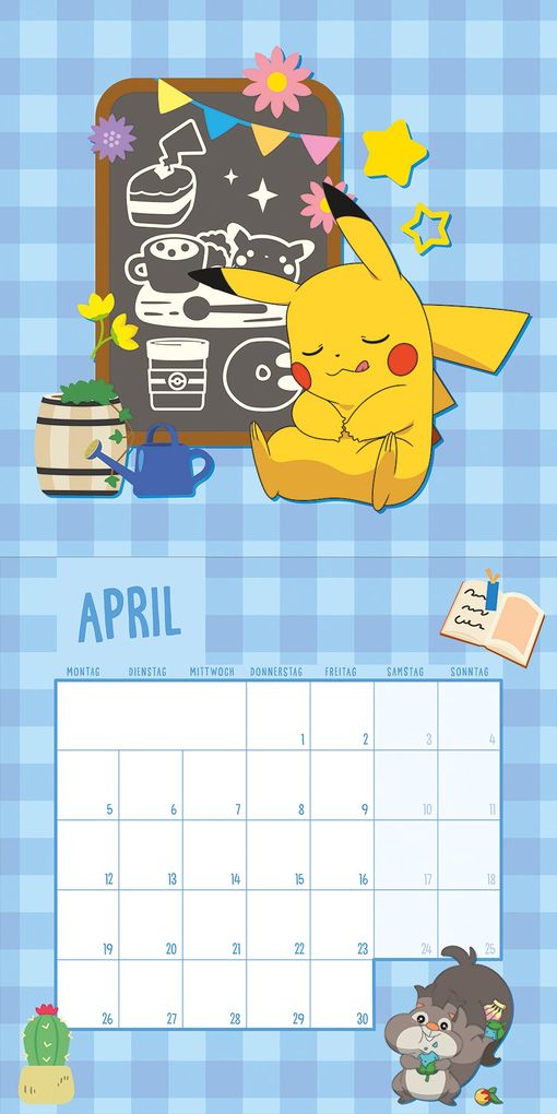 Weitere Ansicht: Pokémon: Kalender 2027 | Pokémon