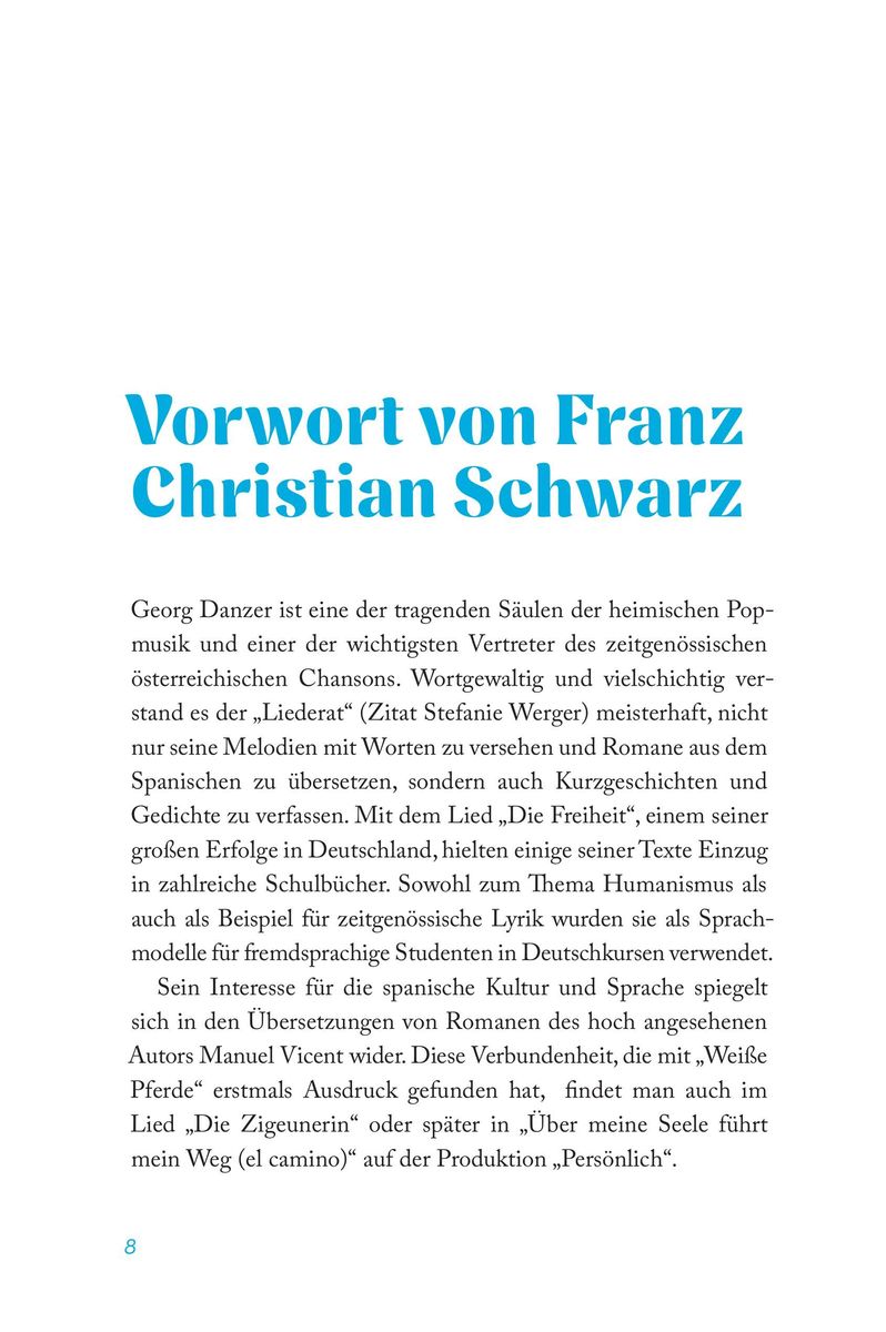 Weitere Ansicht: Träumer | Georg Danzer, Franz Christian Schwarz