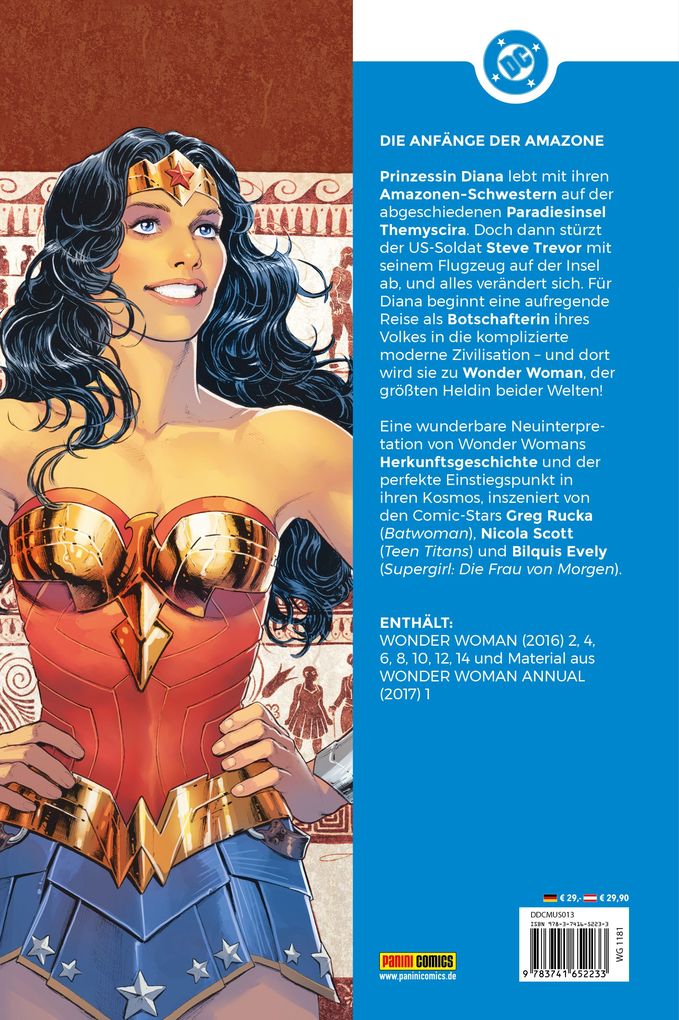 Weitere Ansicht: DC Must-Have: Wonder Woman: Das erste Jahr | Greg Rucka, Nicola Scott, Bilquis Evely