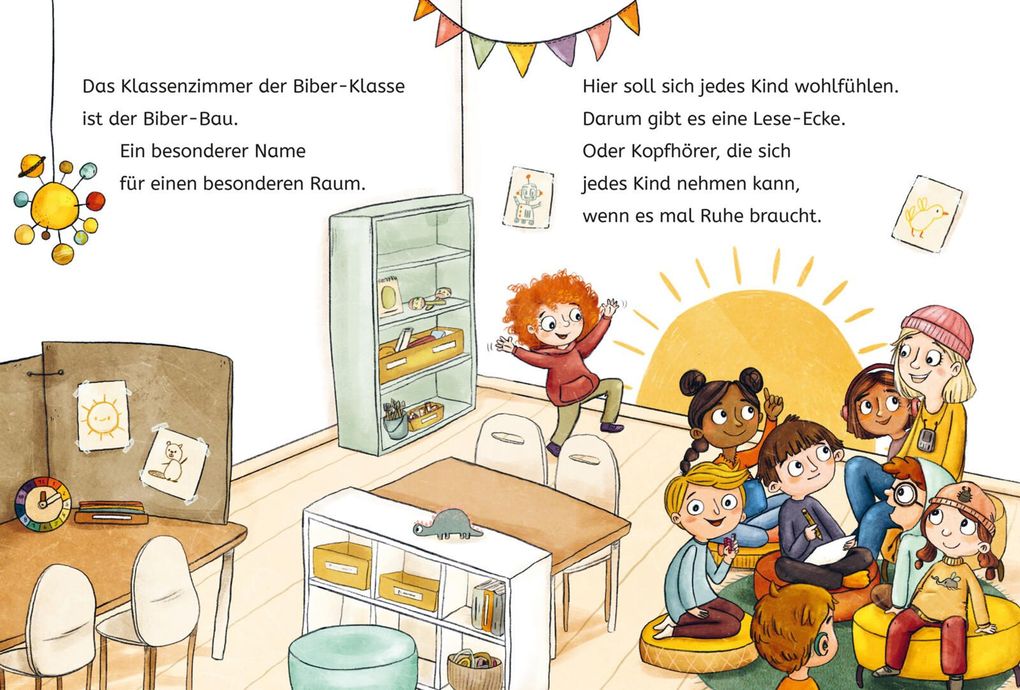 Weitere Ansicht: Die Biber-Klasse: Alle anders, alle richtig | Saskia Niechzial