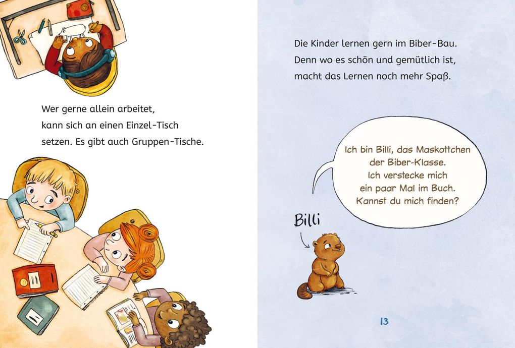 Weitere Ansicht: Die Biber-Klasse: Alle anders, alle richtig | Saskia Niechzial