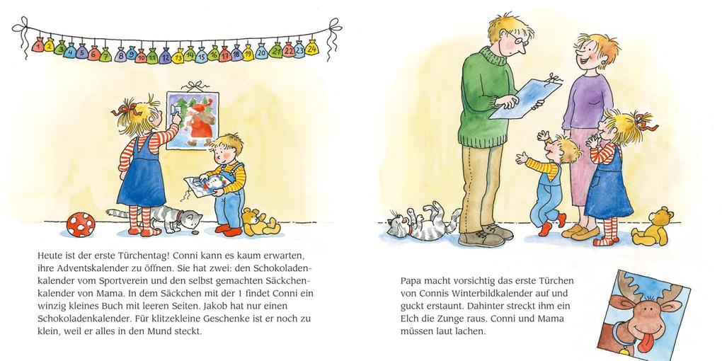 Weitere Ansicht: LESEMAUS 58: Conni feiert Weihnachten | Liane Schneider