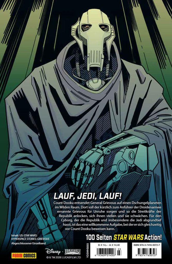 Weitere Ansicht: Star Wars Comics: Grievous | Michael Moreci, Caio Filipe
