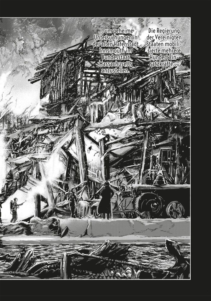 Weitere Ansicht: H.P. Lovecraft Deluxe: Der Schatten über Innsmouth | Gou Tanabe