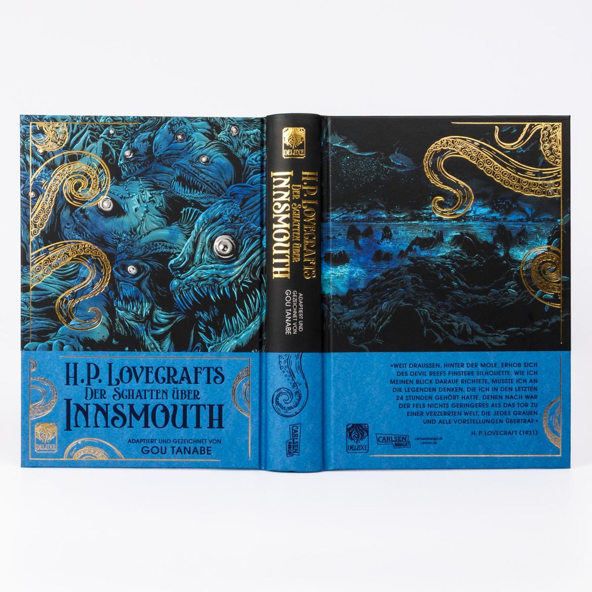 Weitere Ansicht: H.P. Lovecraft Deluxe: Der Schatten über Innsmouth | Gou Tanabe