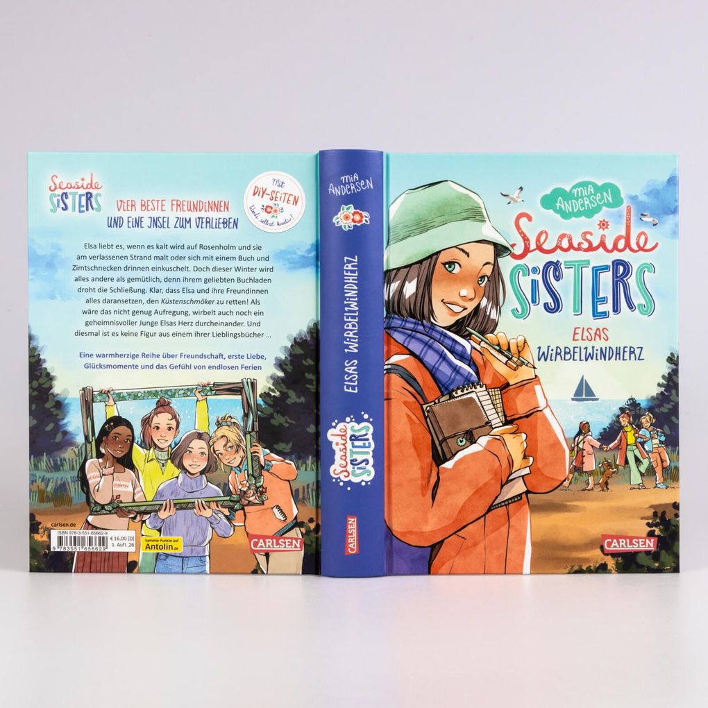 Weitere Ansicht: Seaside Sisters 2: Elsas Wirbelwindherz | Mia Andersen