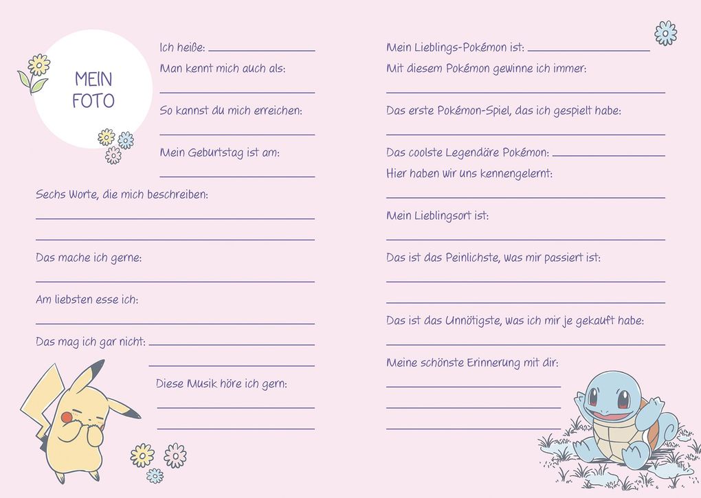 Weitere Ansicht: Pokémon: Freundebuch - Gute Freunde bleiben ein Leben lang | Panini