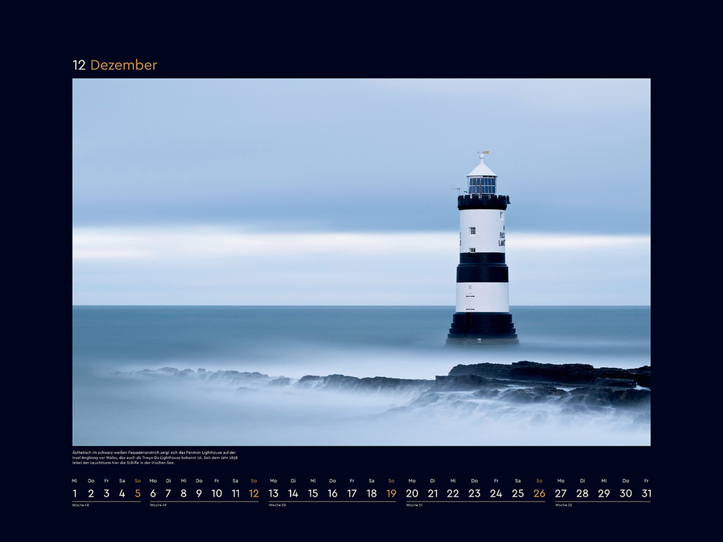 Weitere Ansicht: Leuchttürme - KUNTH Wandkalender 2027