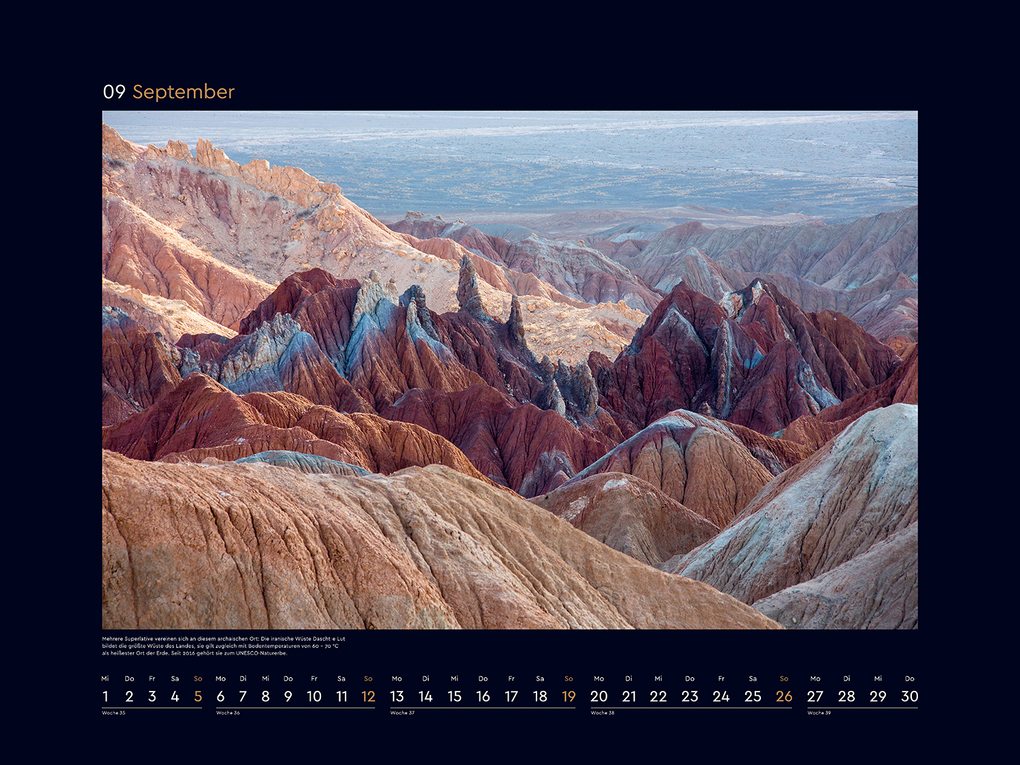 Weitere Ansicht: Das Naturerbe der Welt - KUNTH Wandkalender 2027