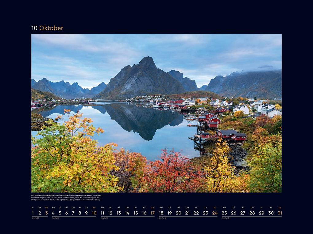 Weitere Ansicht: Hurtigruten - KUNTH Wandkalender 2027