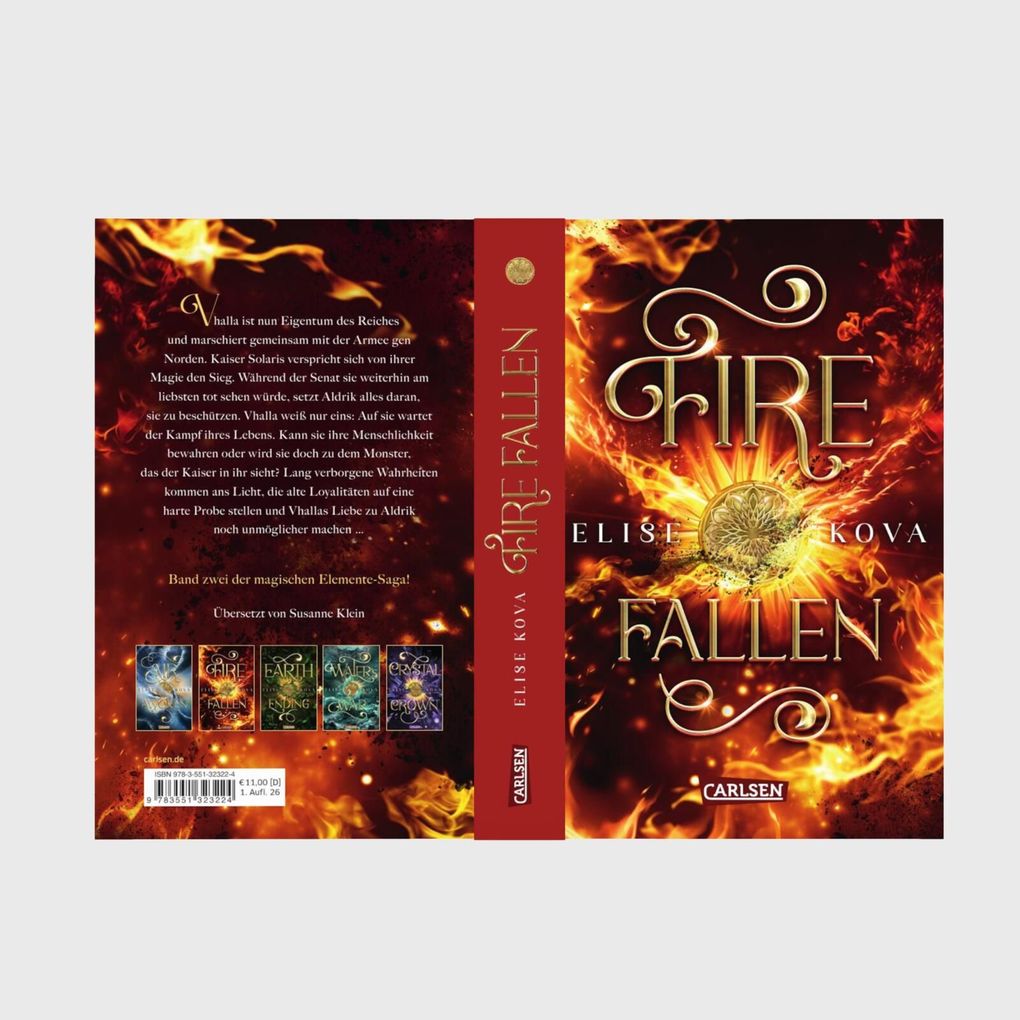 Weitere Ansicht: Fire Fallen (Die Chroniken von Solaris 2) | Elise Kova