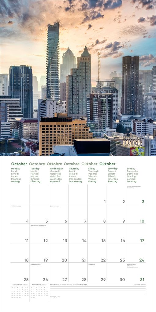 Weitere Ansicht: Metropolen - KUNTH Broschurkalender 2027