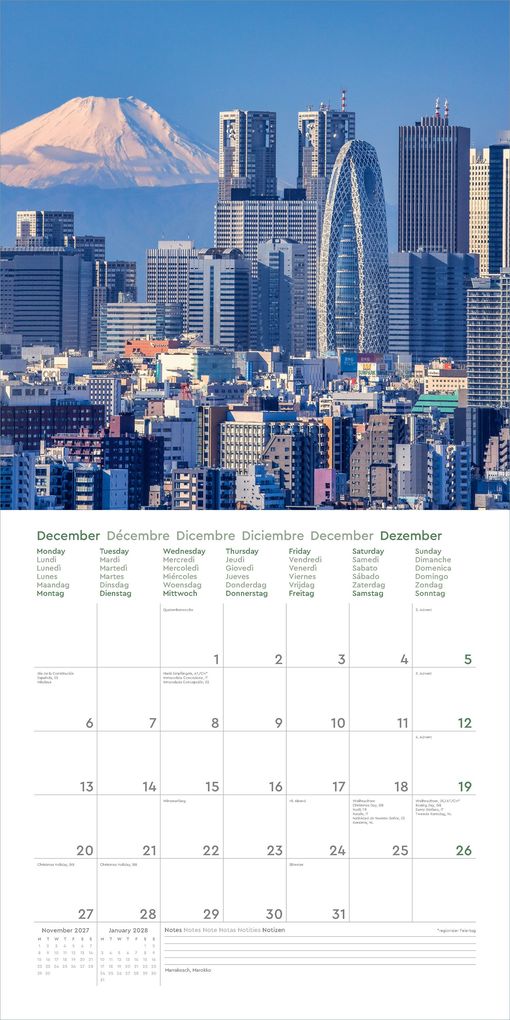 Weitere Ansicht: Metropolen - KUNTH Broschurkalender 2027