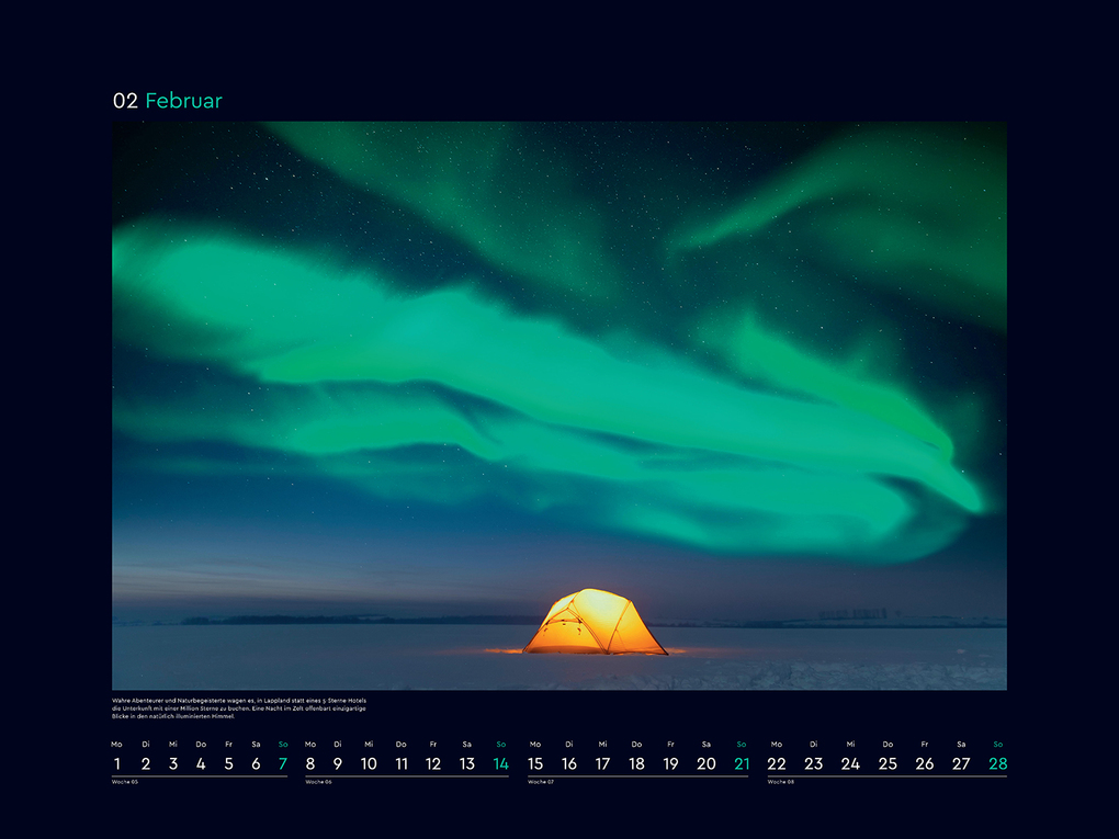 Weitere Ansicht: Polarlichter - KUNTH Wandkalender 2027