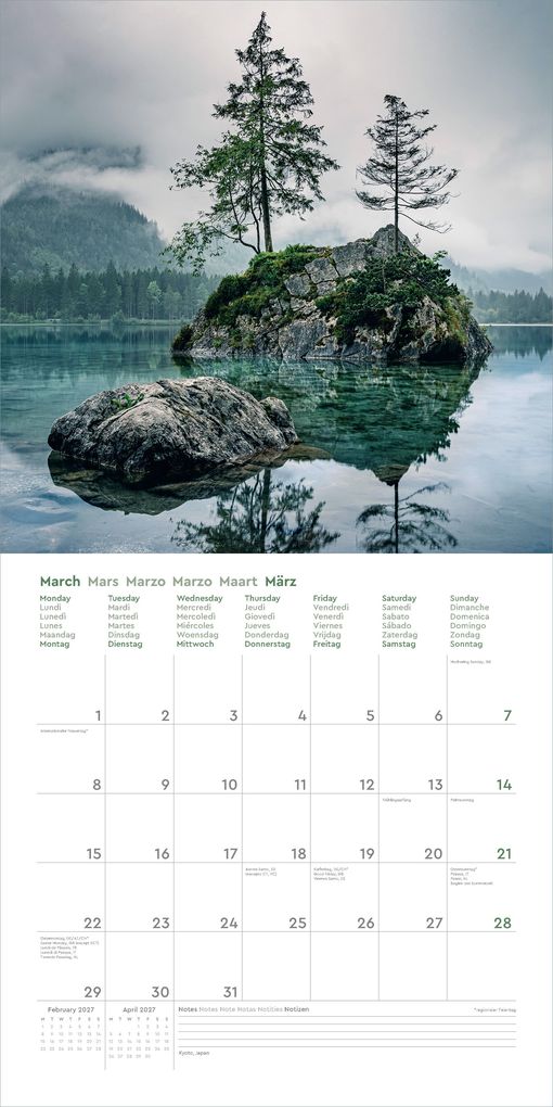 Weitere Ansicht: Deutschland - KUNTH Broschurkalender 2027