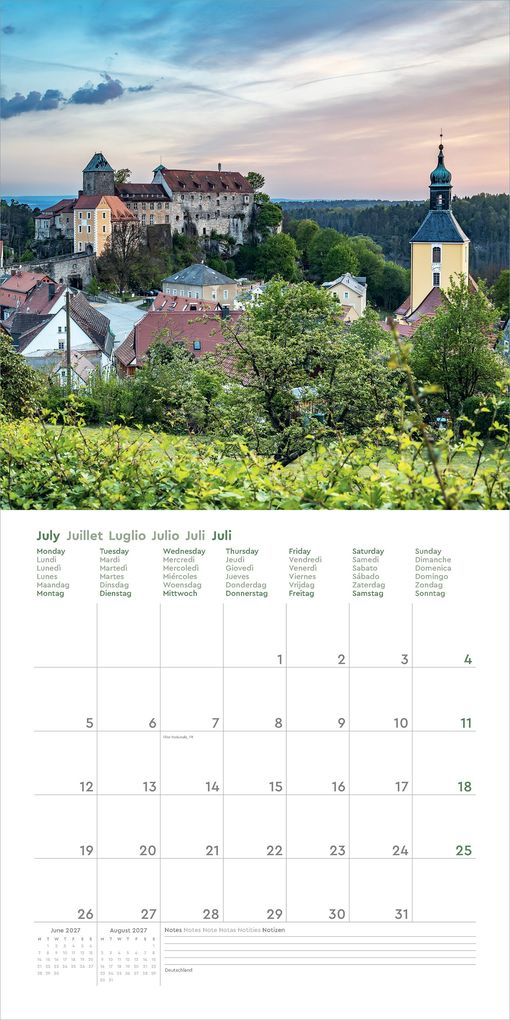 Weitere Ansicht: Deutschland - KUNTH Broschurkalender 2027