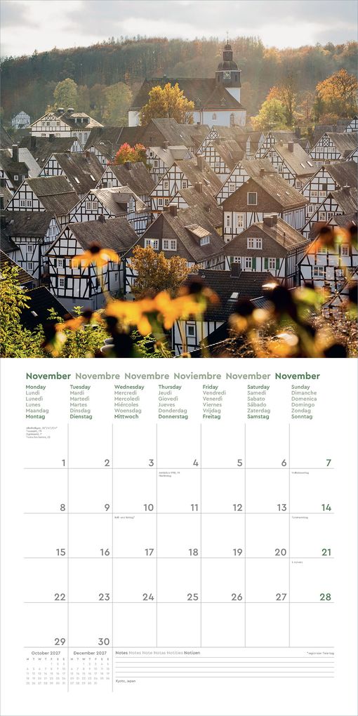 Weitere Ansicht: Deutschland - KUNTH Broschurkalender 2027