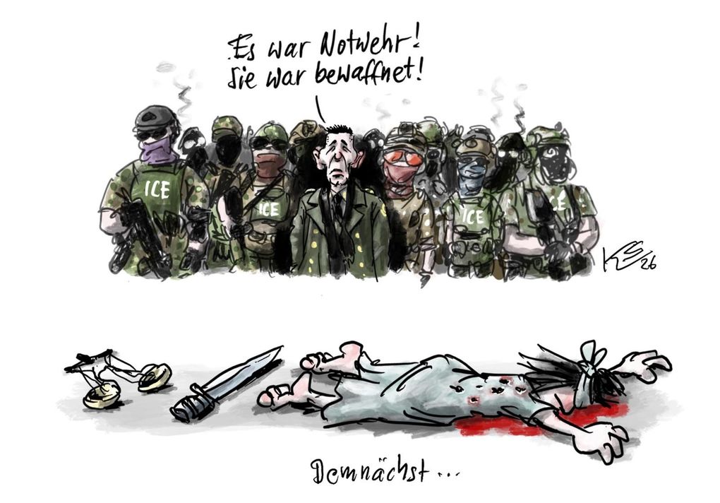 Weitere Ansicht: Beste Bilder 17 - Die Cartoons des Jahres 2026