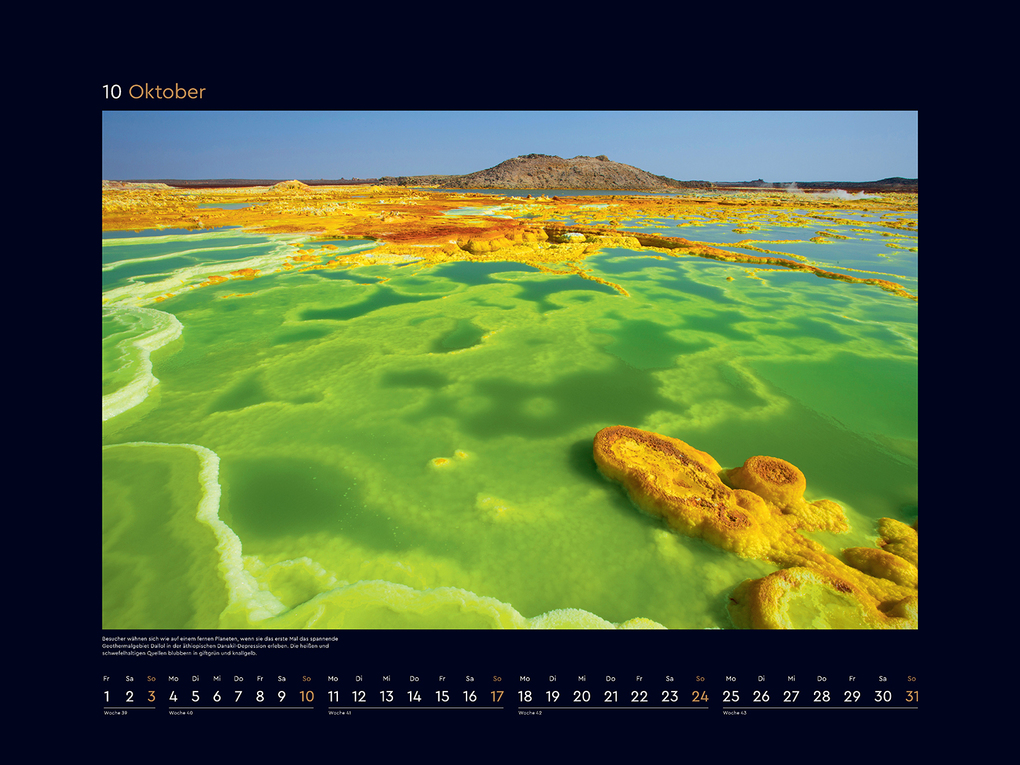 Weitere Ansicht: Farben der Erde - KUNTH Wandkalender 2027