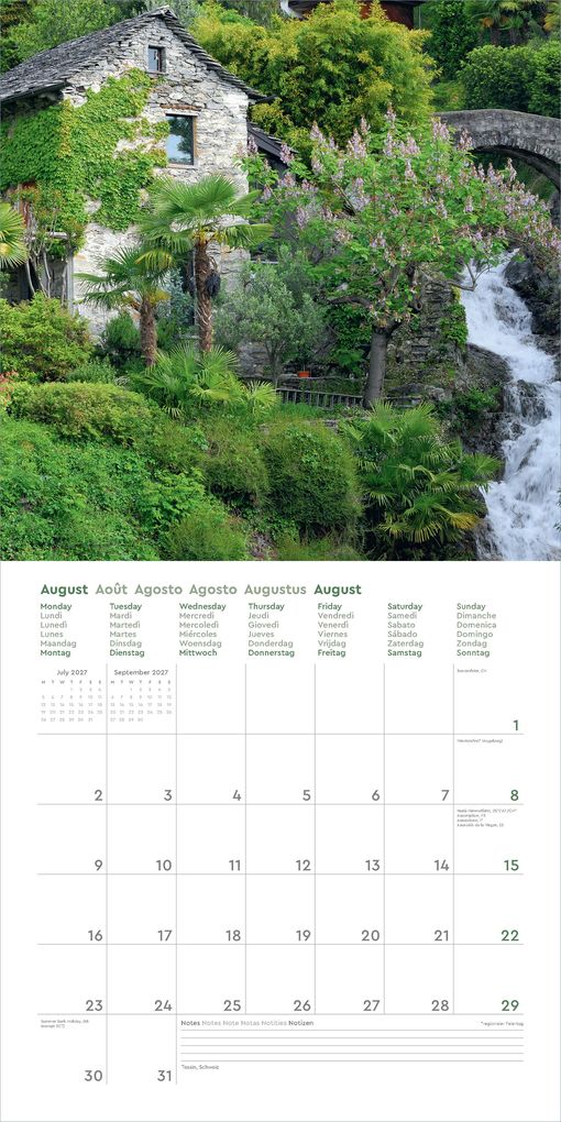 Weitere Ansicht: Gärten der Welt - KUNTH Broschurkalender 2027