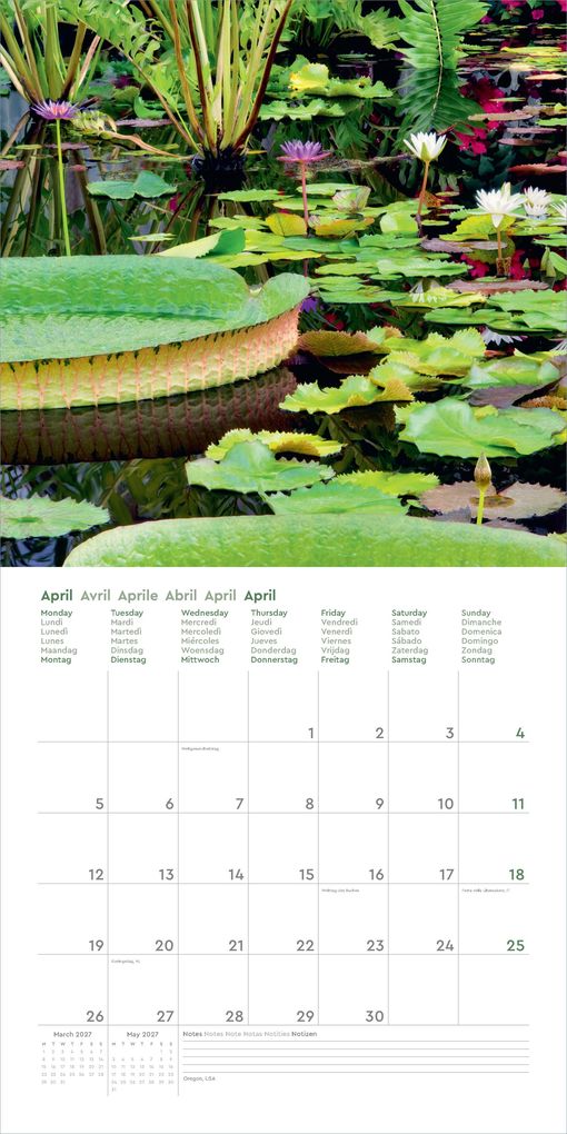 Weitere Ansicht: Gärten der Welt - KUNTH Broschurkalender 2027