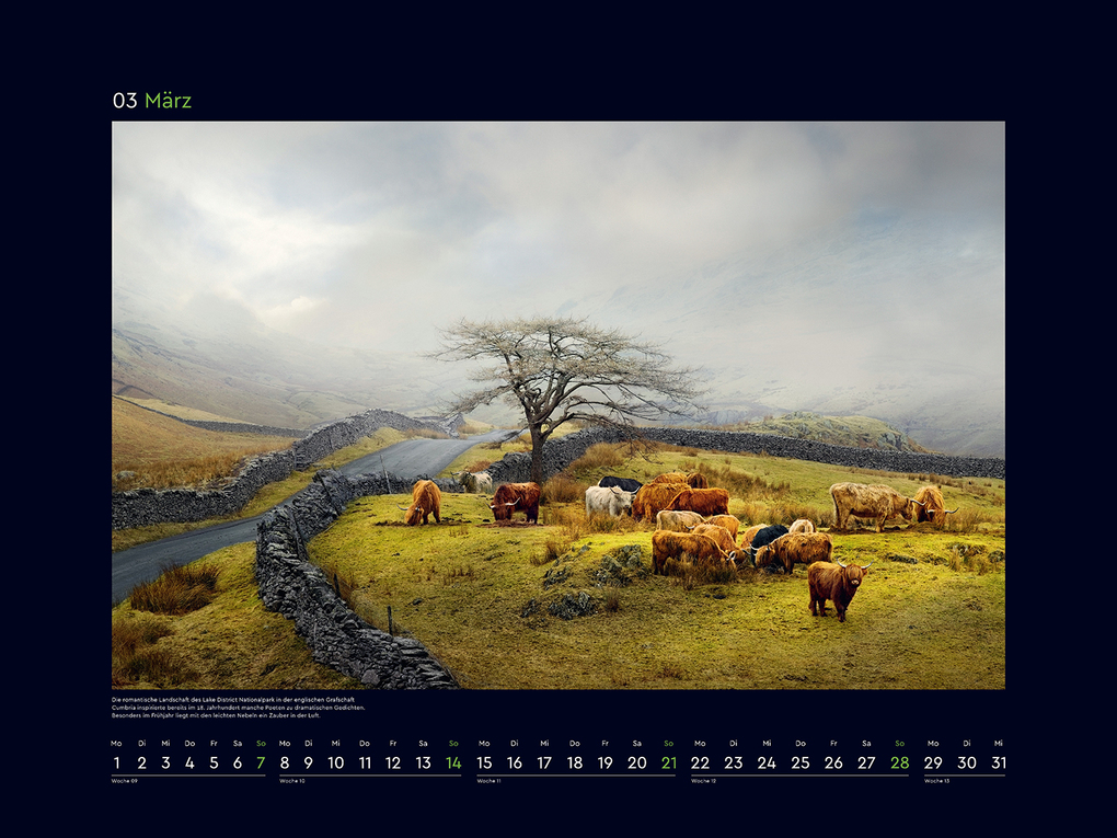 Weitere Ansicht: Farbenprächtige Jahreszeiten - KUNTH Wandkalender 2027