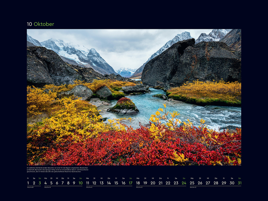 Weitere Ansicht: Farbenprächtige Jahreszeiten - KUNTH Wandkalender 2027