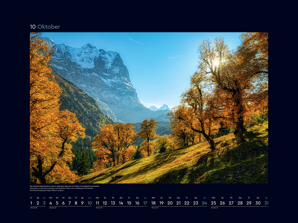 Weitere Ansicht: Faszinierende Alpen - KUNTH Wandkalender 2027