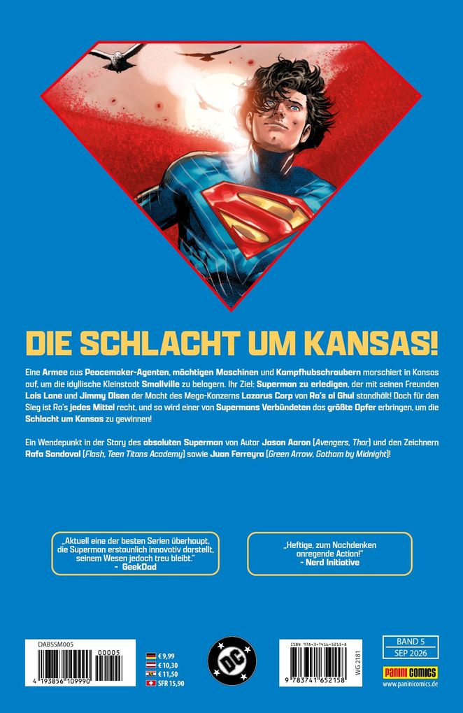 Weitere Ansicht: Absolute Superman | Jason Aaron, Rafa Sandoval, Juan Ferreyra