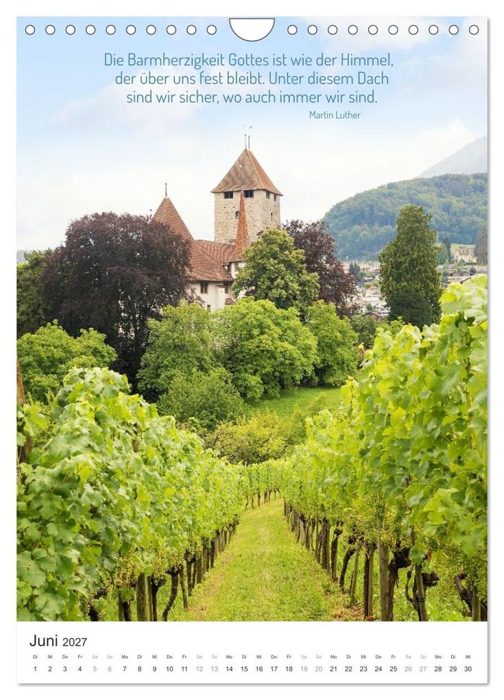 Weitere Ansicht: Christliche Natur-Poster (Wandkalender 2027 DIN A4 hoch), CALVENDO Monatskalender | SusaZoom, Calvendo