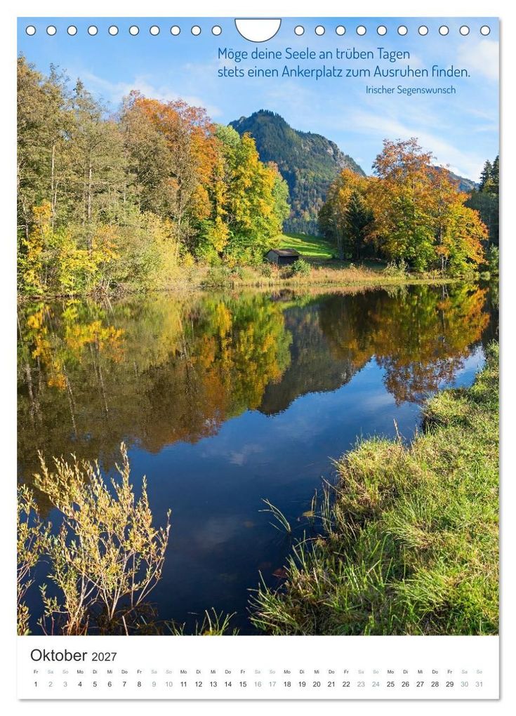 Weitere Ansicht: Christliche Natur-Poster (Wandkalender 2027 DIN A4 hoch), CALVENDO Monatskalender | SusaZoom, Calvendo