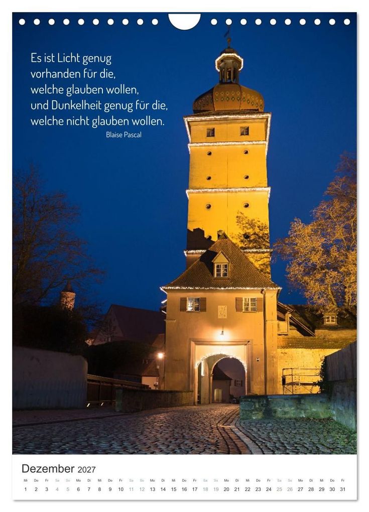 Weitere Ansicht: Christliche Natur-Poster (Wandkalender 2027 DIN A4 hoch), CALVENDO Monatskalender | SusaZoom, Calvendo