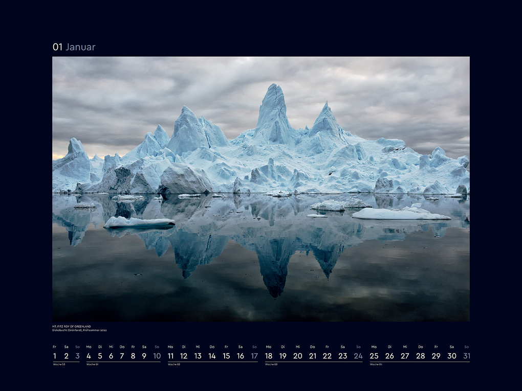 Weitere Ansicht: Eiswelten - KUNTH Wandkalender 2027