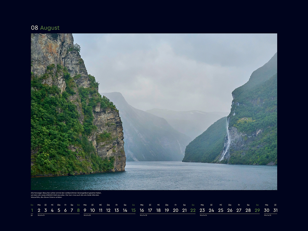 Weitere Ansicht: Norwegen - KUNTH Wandkalender 2027