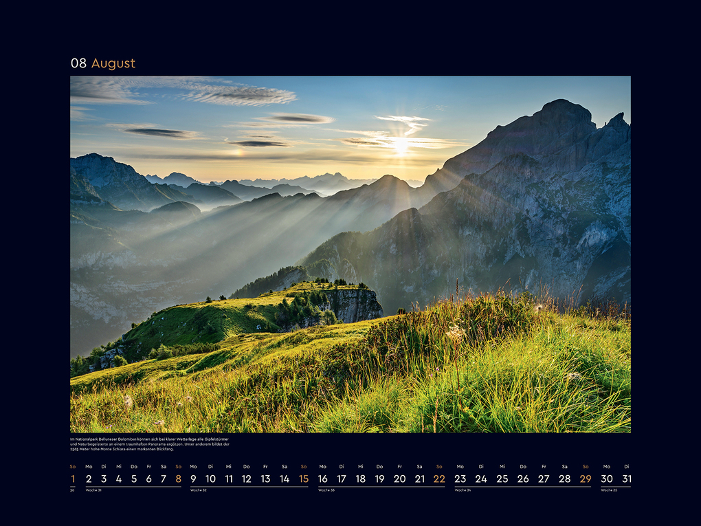 Weitere Ansicht: Magie der Berge - KUNTH Wandkalender 2027