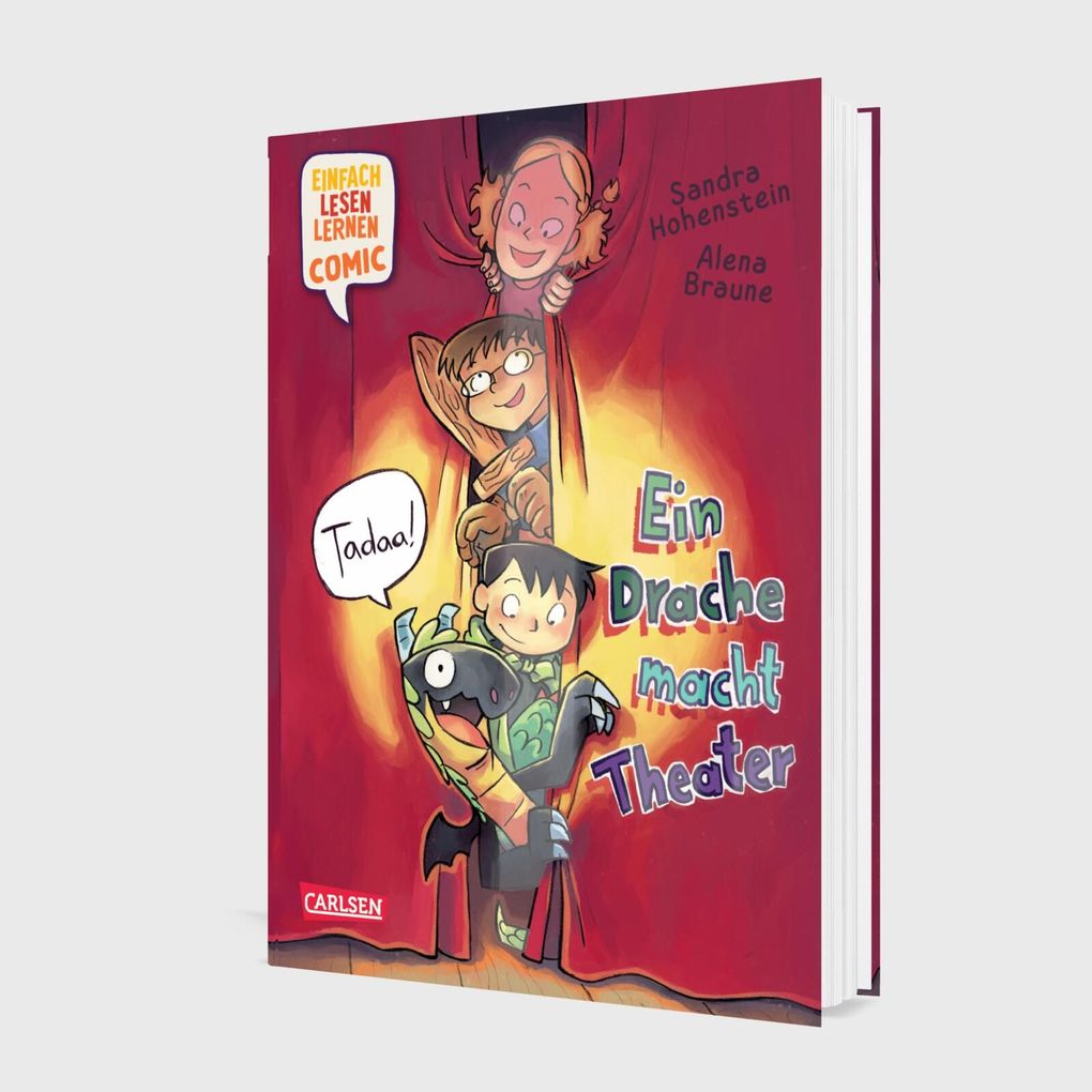 Weitere Ansicht: Erstleser Kindercomic: Ein Drache macht Theater | Sandra Hohenstein