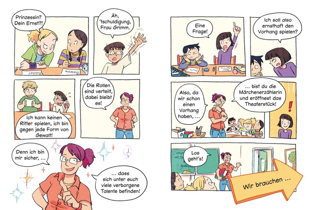 Weitere Ansicht: Erstleser Kindercomic: Ein Drache macht Theater | Sandra Hohenstein