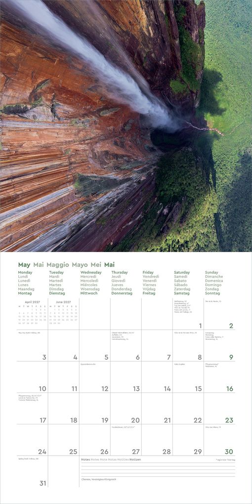 Weitere Ansicht: Wunder der Welt - KUNTH Broschurkalender 2027