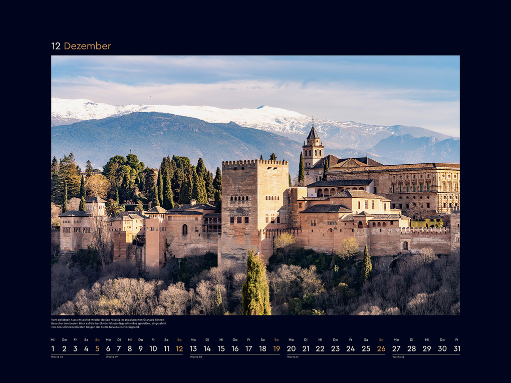 Weitere Ansicht: Erbe der Menschheit - KUNTH Wandkalender 2027