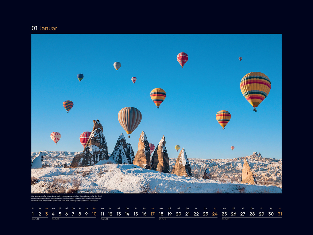 Weitere Ansicht: Reise um die Welt - KUNTH Wandkalender 2027